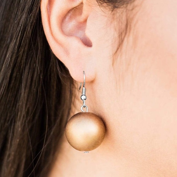 Brown + Copper Necklace, Earring, and Bracelet Set NWT Perfect Gift - Picture 3 of 16